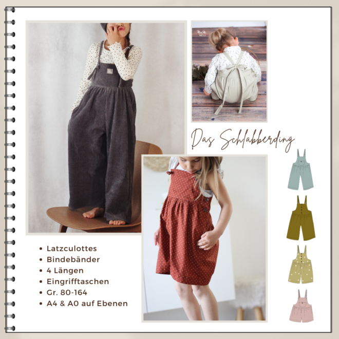 Papierschnittmuster "Das Schlabberding" 