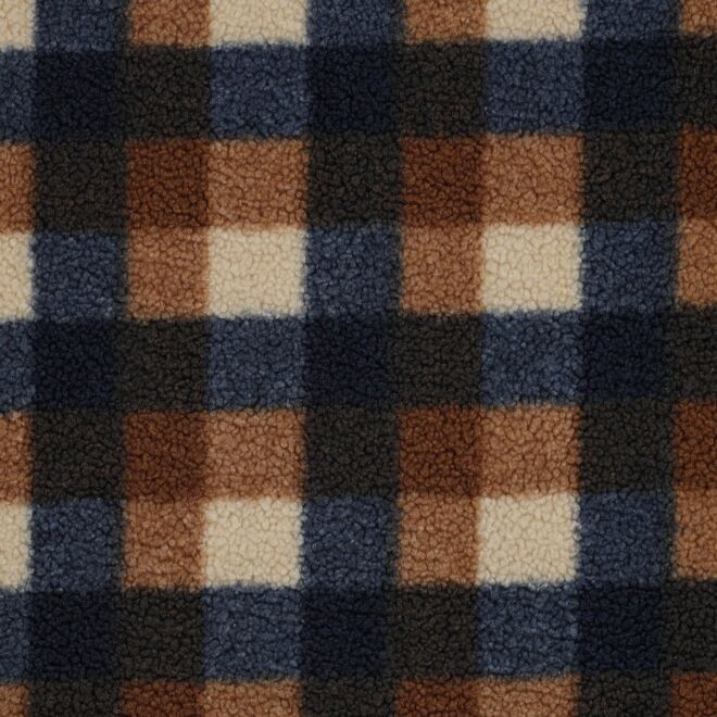 Teddy "Lumberjack" navy/braun