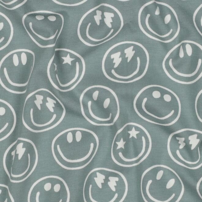 Happy Face Jersey salbei