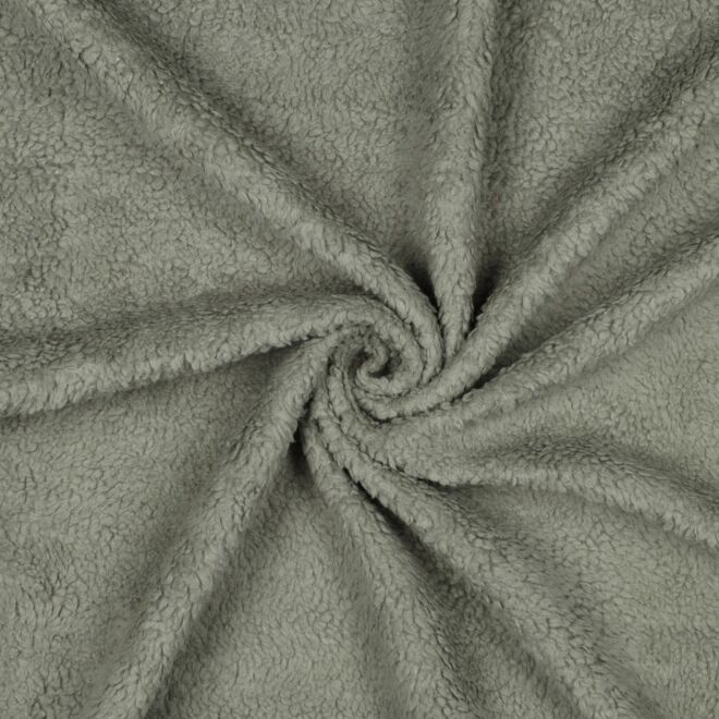 Baumwoll-Teddy altgrün