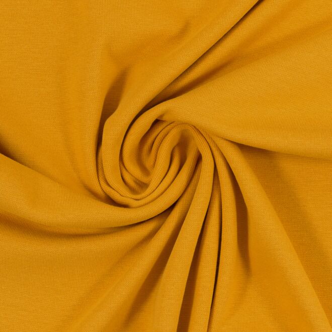 Feinstrickbündchen senf