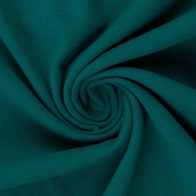 Feinstrickbündchen dunkles petrol