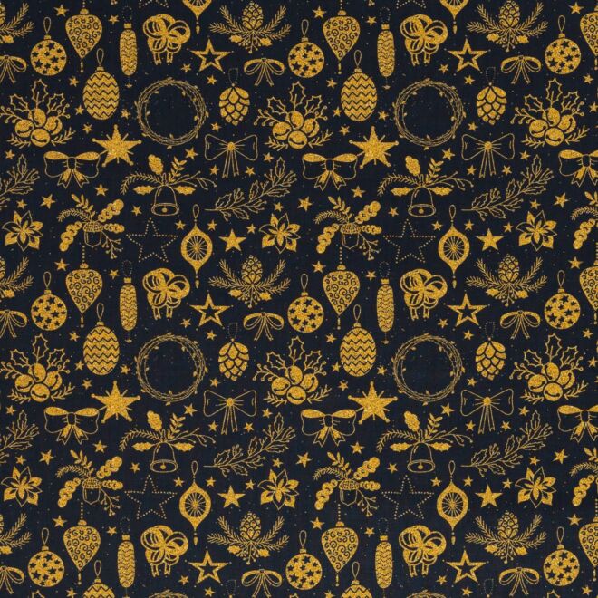 Webware "Kim" Weihnachtsdeko schwarz