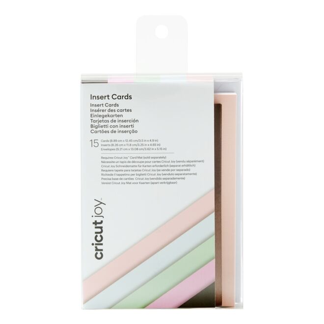 Cricut Insert Cards "Macaroons" (R10 15 Karten)
