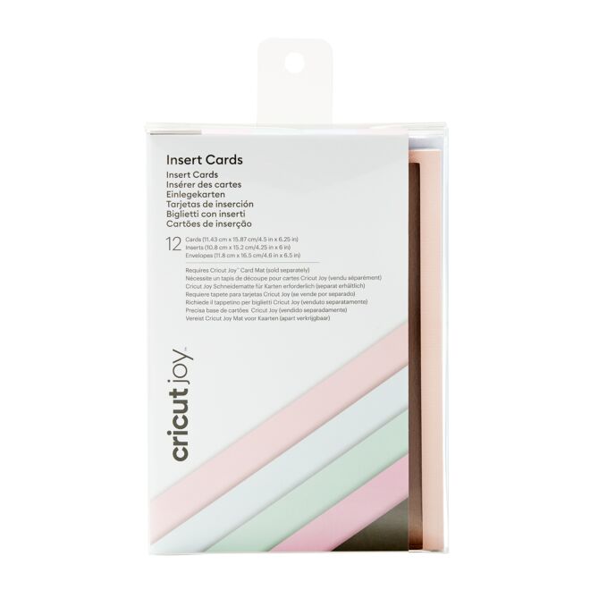 Cricut Insert Cards "Macaroons" (R30 12 Karten)