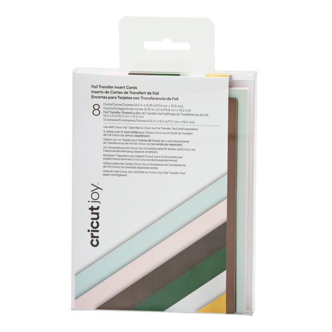 Cricut Insert Cards mit Foil Transfer "Forest Grove" (R30 8 Karten)