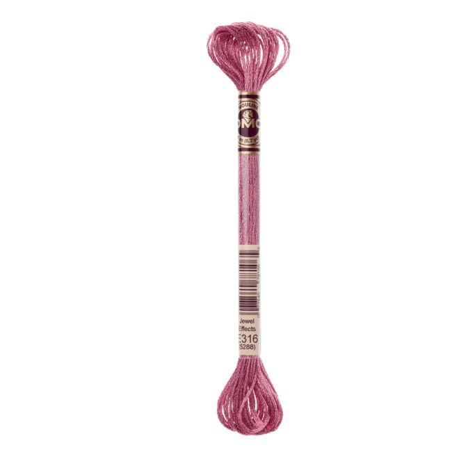 DMC Moulinégarn Light Effects - 316 (Art. 317 W) by Stoffschwester