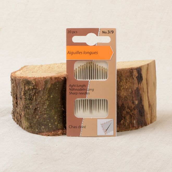 Lange Nähnadeln Nr.3-9 / 20 Stück