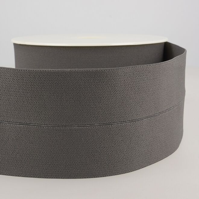 60mm Bundgummi dunkelgrau