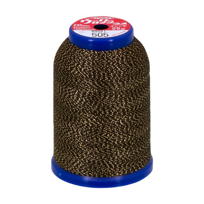 baby lock Metallic Bauschgarn, 1000m - Gold & Black