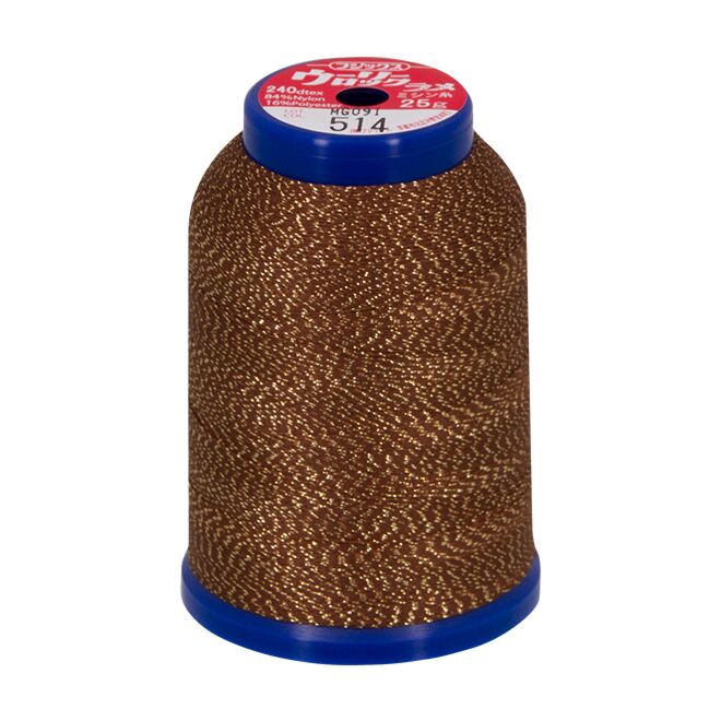 baby lock Metallic Bauschgarn, 1000m - Gold & Brown