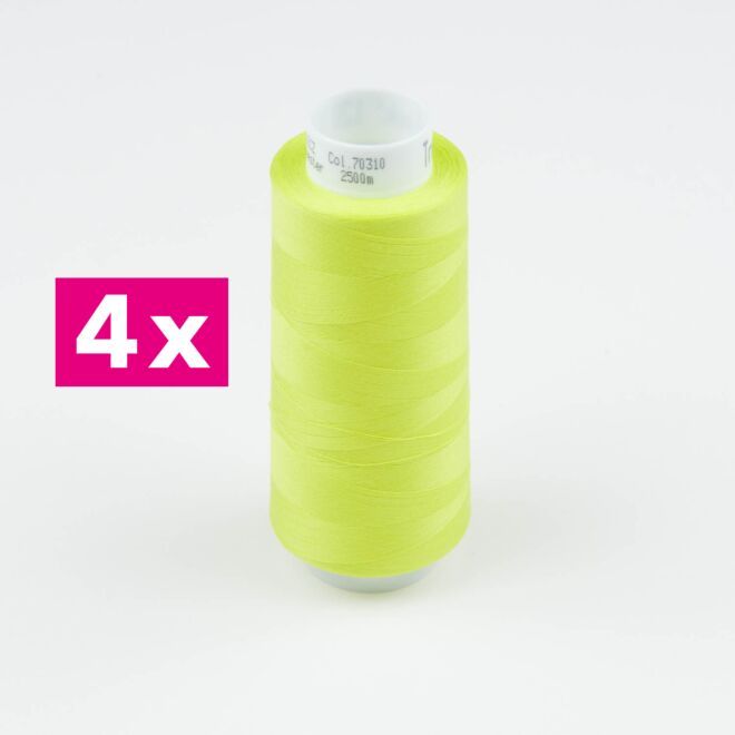 Amann-Mettler Trojalock Overlockgarn No. 120, 4x2500m/gleiche Farbe - Farbe: 70310