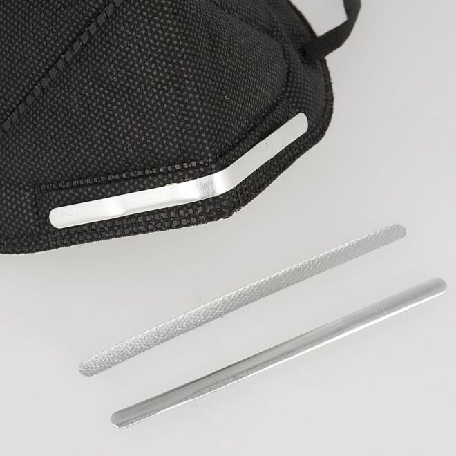 20 Stück Nasenklammermetall für Maskenherstellung aus Alu zum Aufbügeln!