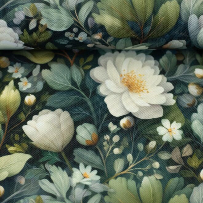 Taschenstoff Flowing Bloom "Kate" by Sarah Mariam