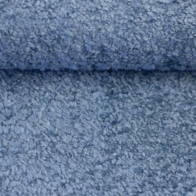 Vorbestellung Chenille-Dekostoff Bogota rauchblau