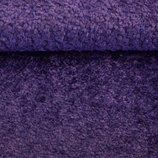 Vorbestellung Chenille-Dekostoff Bogota lila