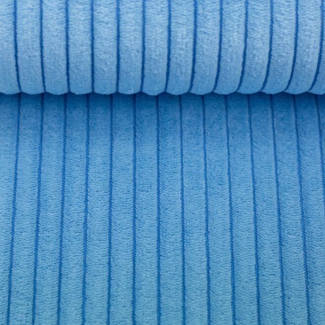 Cord-Samt "Wanja" türkisblau