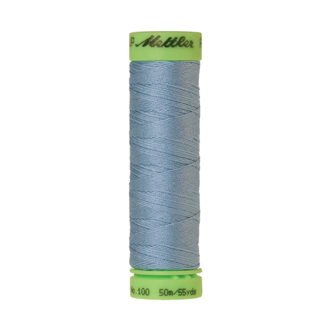 Amanda 100, 50m - Azure Blue 100% Seide von Amann Mettler