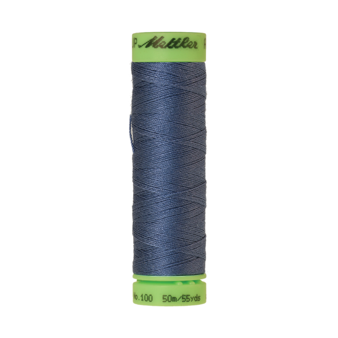 Amanda 100, 50m - Smoky Blue 100% Seide von Amann Mettler