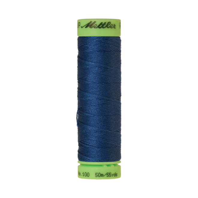 Amanda 100, 50m - Steel Blue 100% Seide von Amann Mettler
