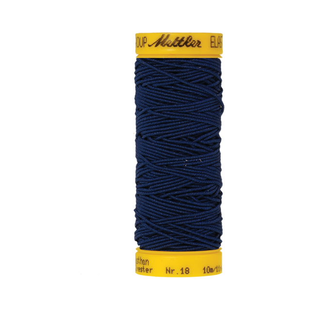 Amann Mettler Elasticfaden 10m - Blue Black