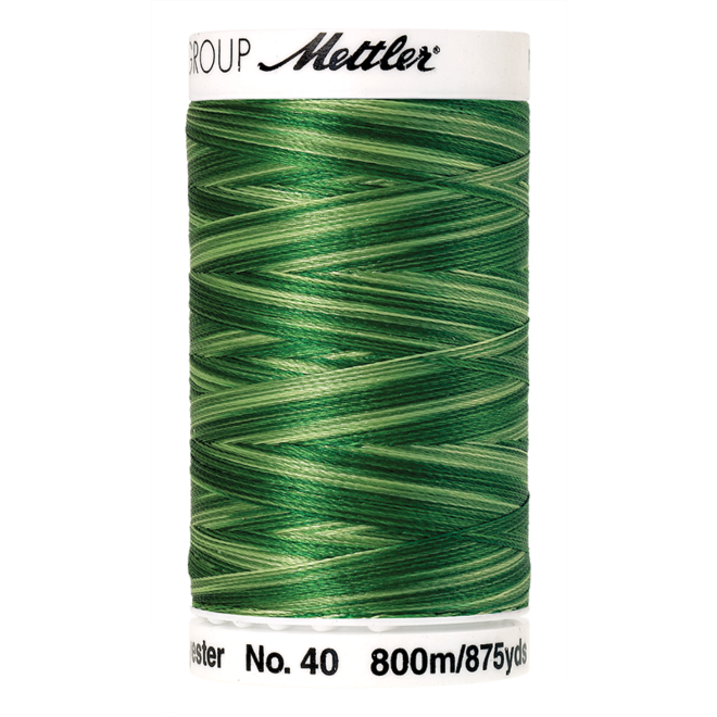Amann Mettler Poly Sheen Multi, 800m Spule in Spring Grasses  Die Multifarben harmonieren perfekt mit dem unifarbenen Poly Sheen