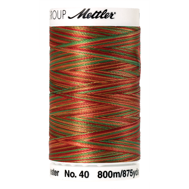 Amann Mettler Poly Sheen Multi, 800m Spule in Mexicana  Die Multifarben harmonieren perfekt mit dem unifarbenen Poly Sheen