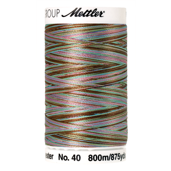 Amann Mettler Poly Sheen Multi, 800m Spule in Tween Fashion  Die Multifarben harmonieren perfekt mit dem unifarbenen Poly Sheen