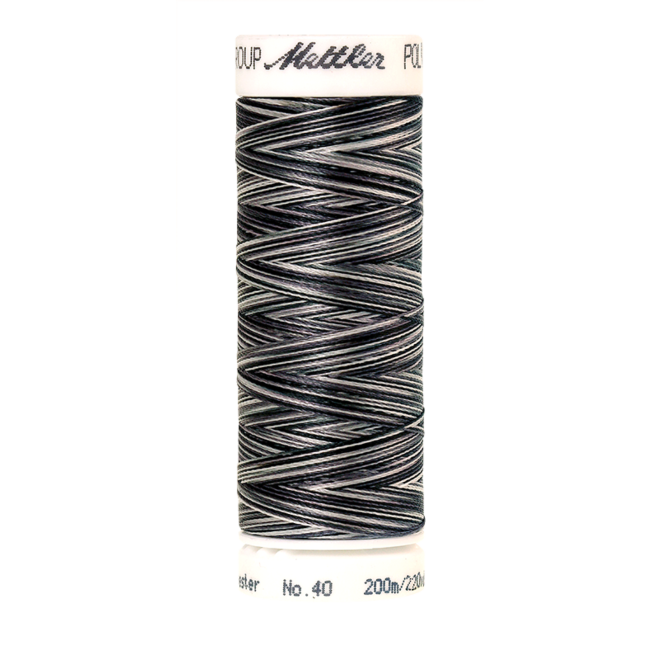 Amann Mettler Poly Sheen Multi, 200m Spule in Salt and Pepper Die Multifarben harmonieren perfekt mit dem unifarbenen Poly Sheen