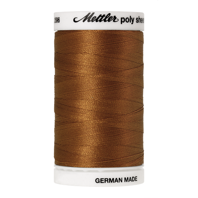Amann Mettler Poly Sheen Golden Grain glänzt durch den trilobalen Fadenquerschnitt besonders schön. Zum Sticken, Quilten, Nähen. 800m Spule
