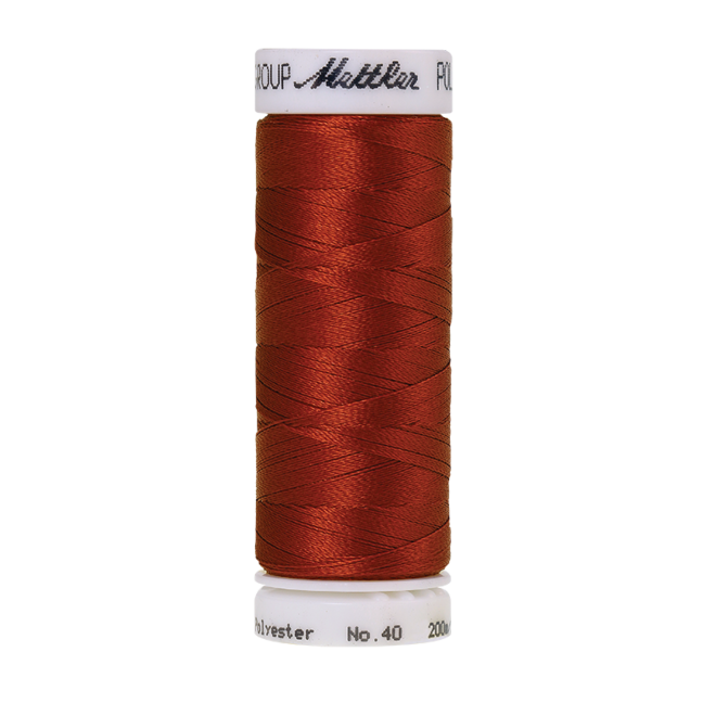 Amann Mettler Poly Sheen Spice glänzt durch den trilobalen Fadenquerschnitt besonders schön. Zum Sticken, Quilten, Nähen. 200m Spule