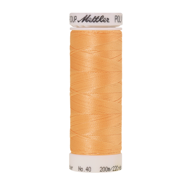Amann Mettler Poly Sheen Shrimp Pink glänzt durch den trilobalen Fadenquerschnitt besonders schön. Zum Sticken, Quilten, Nähen. 200m Spule