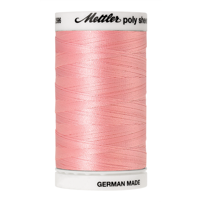 Amann Mettler Poly Sheen Shell glänzt durch den trilobalen Fadenquerschnitt besonders schön. Zum Sticken, Quilten, Nähen. 800m Spule