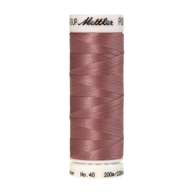 Amann Mettler Poly Sheen Teaberry glänzt durch den trilobalen Fadenquerschnitt besonders schön. Zum Sticken, Quilten, Nähen. 200m Spule