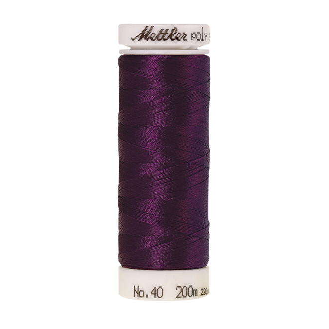 Amann Mettler Poly Sheen Pansy glänzt durch den trilobalen Fadenquerschnitt besonders schön. Zum Sticken, Quilten, Nähen. 200m Spule