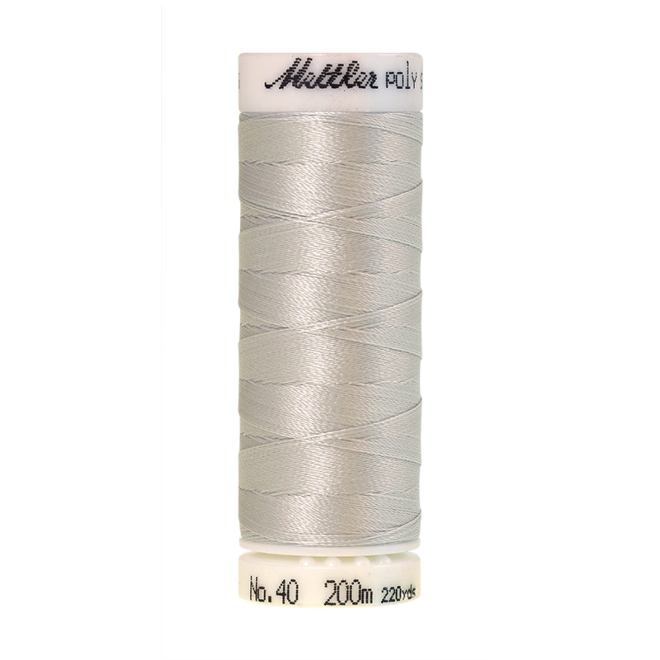 Amann Mettler Poly Sheen Glacier Green glänzt durch den trilobalen Fadenquerschnitt besonders schön. Zum Sticken, Quilten, Nähen. 200m Spule