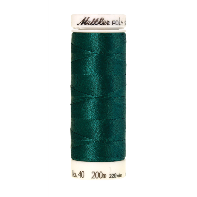 Amann Mettler Poly Sheen Rain Forest glänzt durch den trilobalen Fadenquerschnitt besonders schön. Zum Sticken, Quilten, Nähen. 200m Spule