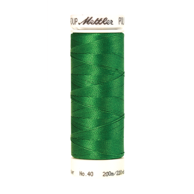 Amann Mettler Poly Sheen Ming glänzt durch den trilobalen Fadenquerschnitt besonders schön. Zum Sticken, Quilten, Nähen. 200m Spule