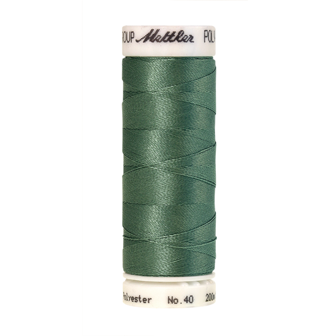 Amann Mettler Poly Sheen Garden Moss glänzt durch den trilobalen Fadenquerschnitt besonders schön. Zum Sticken, Quilten, Nähen. 200m Spule
