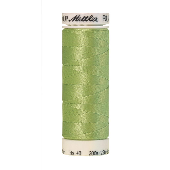 Amann Mettler Poly Sheen Jalapeno glänzt durch den trilobalen Fadenquerschnitt besonders schön. Zum Sticken, Quilten, Nähen. 200m Spule