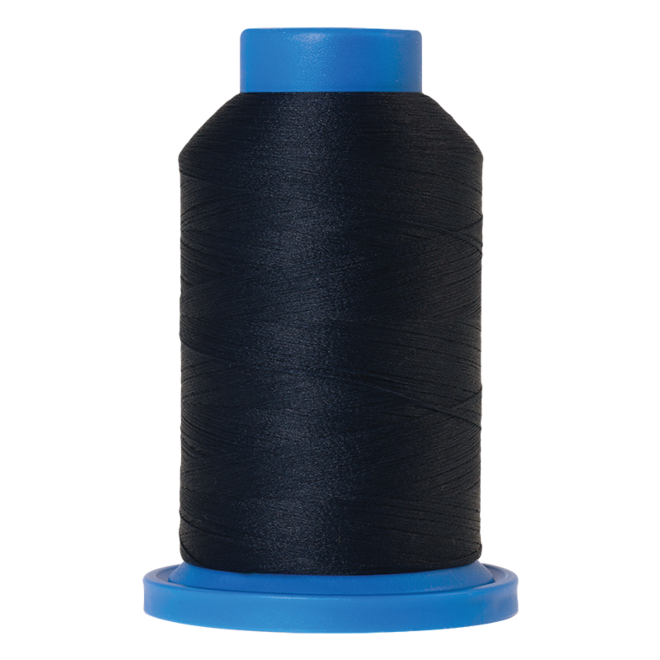 Amann Mettler Seraflock in der Farbe Concord auf der 1000m Kone. Seraflock ist ein Bauschgarn, besonders geeignet für Dessous, Schwimm- und Sportbekleidung.