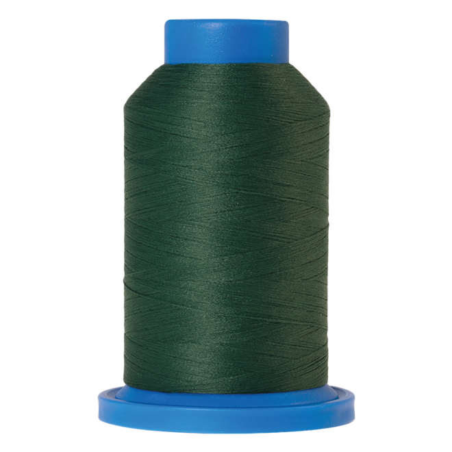 Amann Mettler Seraflock in der Farbe Bright Green auf der 1000m Kone. Seraflock ist ein Bauschgarn, besonders geeignet für Dessous, Schwimm- und Sportbekleidung.