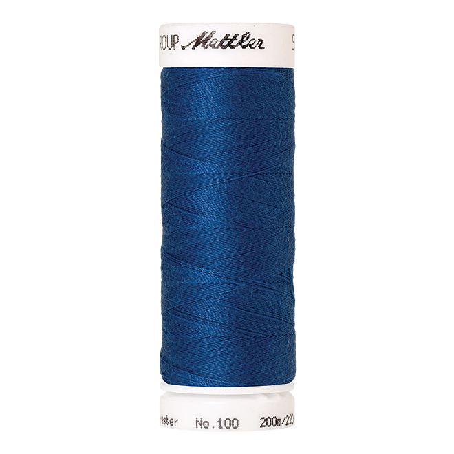 Amann Mettler Seralon 100, 200m - Colonial Blue - Allesnäher