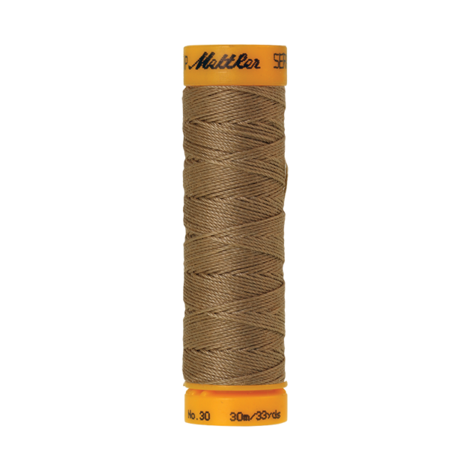 Amann Mettler Seralon 30, 30m - Dark Rattan - Knopfloch- Abstepp- und Ziernahtgarn