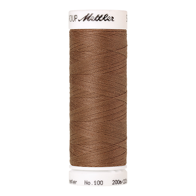 Amann Mettler Seralon 100, 200m - Walnut - Allesnäher