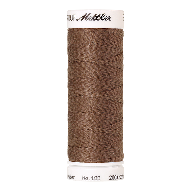 Amann Mettler Seralon 100, 200m - Brown Mushroom - Allesnäher