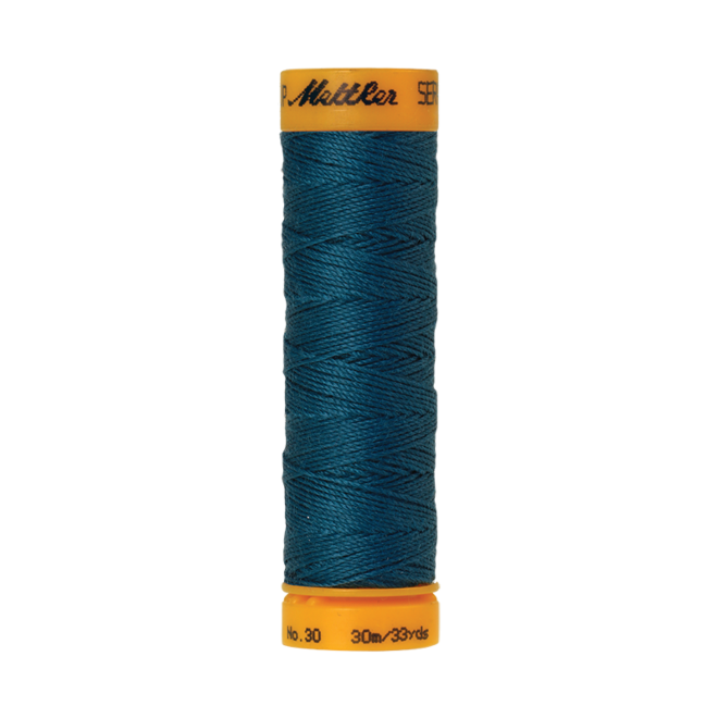 Amann Mettler Seralon 30, 30m - Dark Turquoise - Knopfloch- Abstepp- und Ziernahtgarn