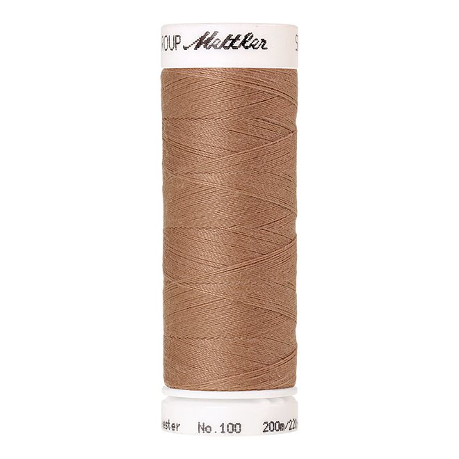 Amann Mettler Seralon 100, 200m - Taupe - Allesnäher