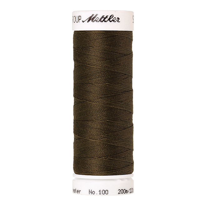 Amann Mettler Seralon 100, 200m - Golden Brown - Allesnäher