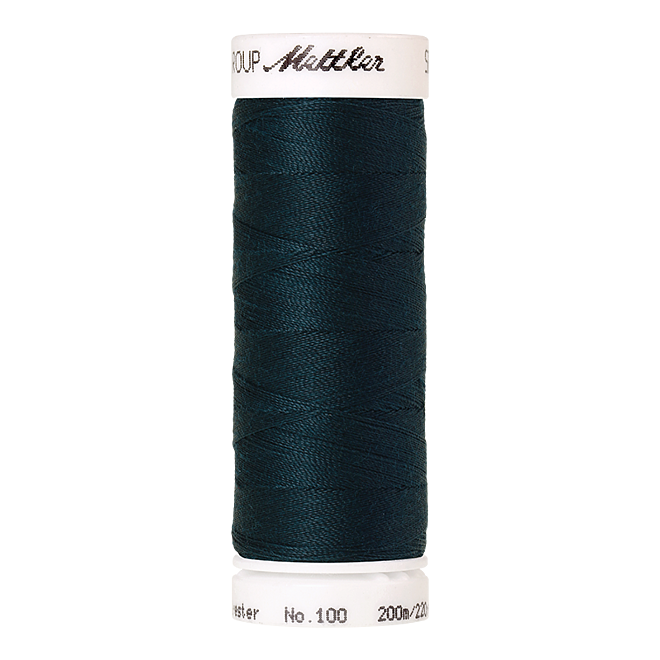 Amann Mettler Seralon 100, 200m - Dark Greenish Blue - Allesnäher